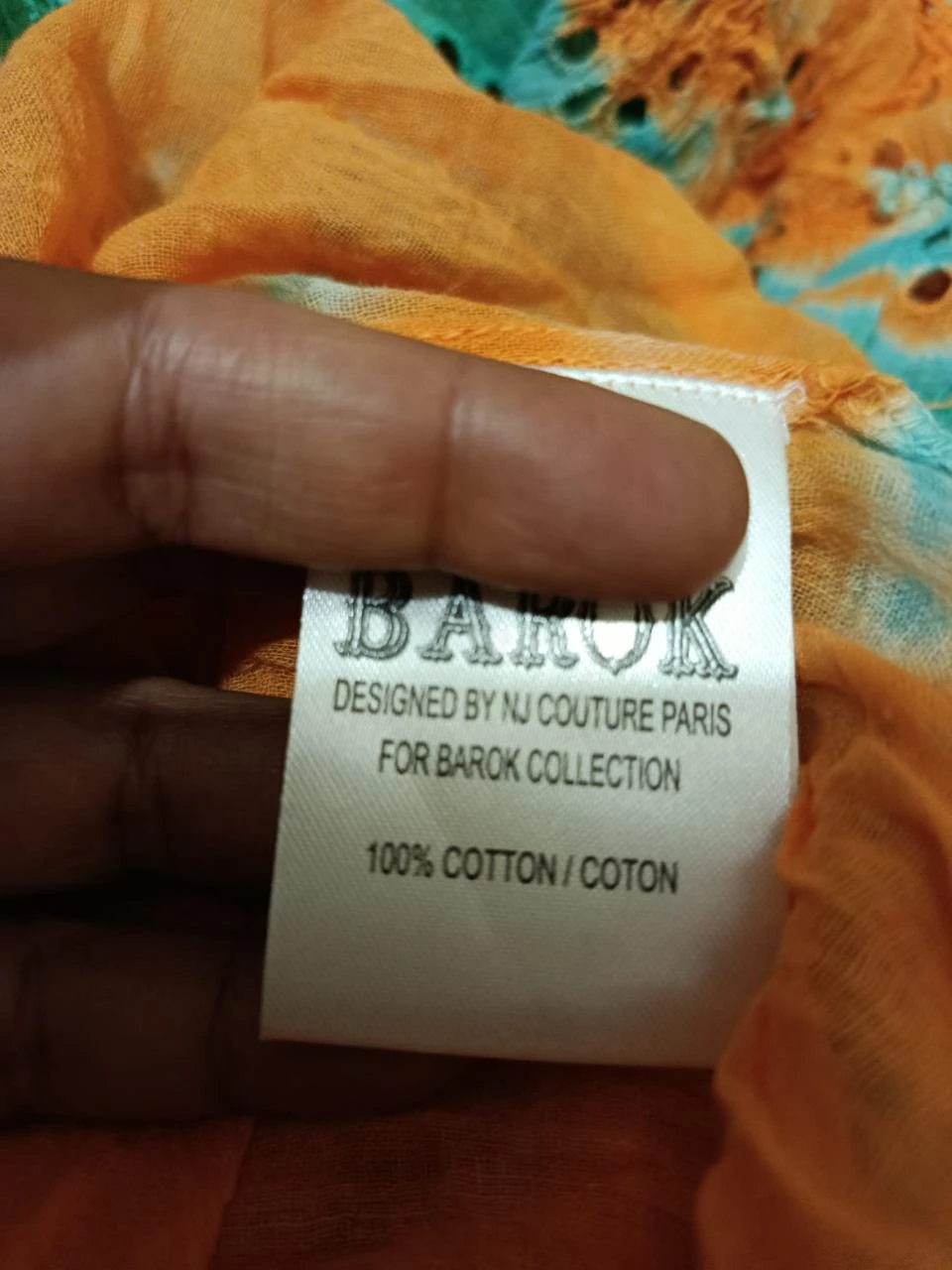 Unique asymmetric 2-in-1 dress with English embroidery, vintage chic, extremely rare size – photo 12